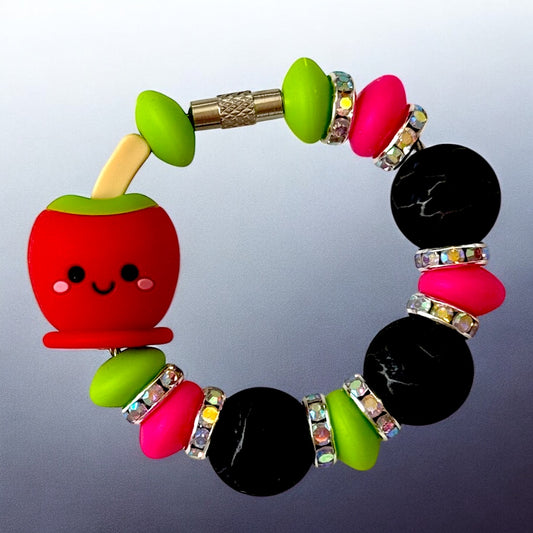 Candy Apple Handle Bracelet