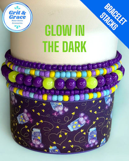 Fireflies & Starry Skies Stretchy Cup Bracelets (Set of 6)