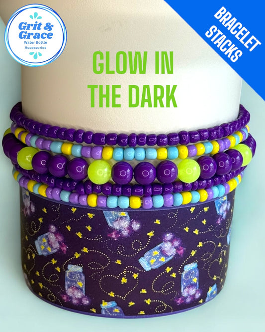 Fireflies & Starry Skies Stretchy Cup Bracelets (Set of 6)