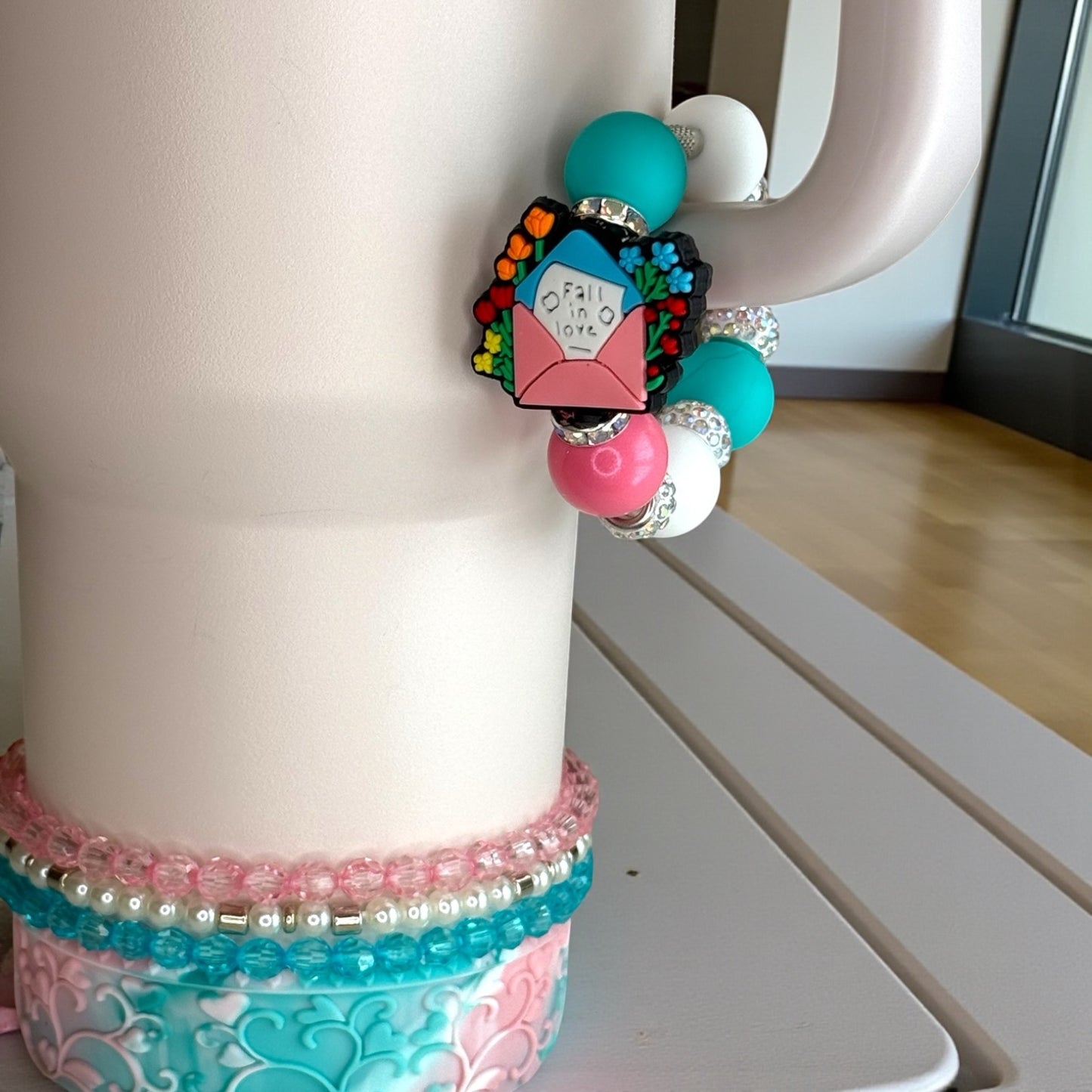 Fall in Love Letter Handle Bracelet