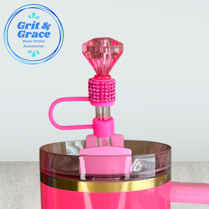 Bling Diamond Straw Topper