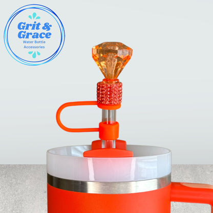 Bling Diamond Straw Topper