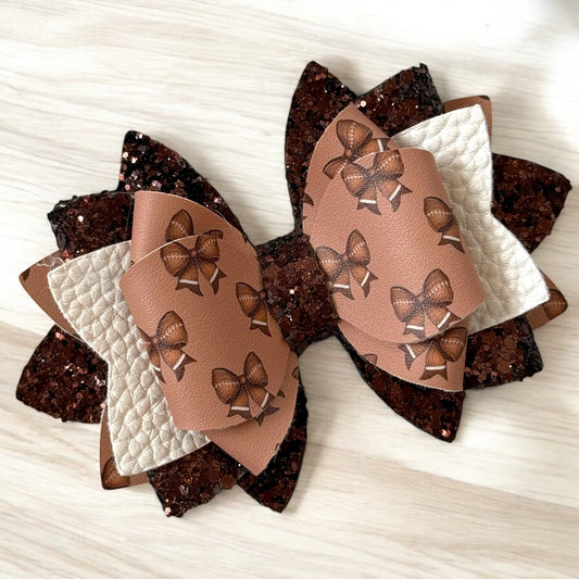Football Bows Bow