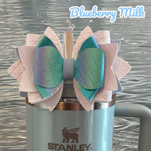 Blueberry Milk Bow