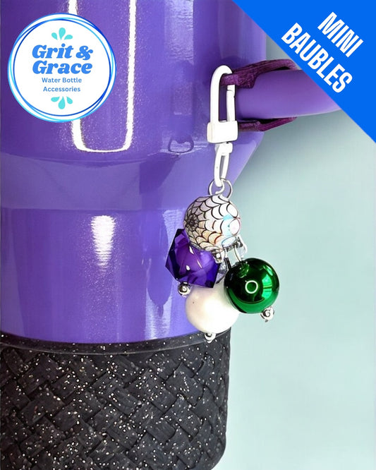 Spider Web Mini Straw Bauble