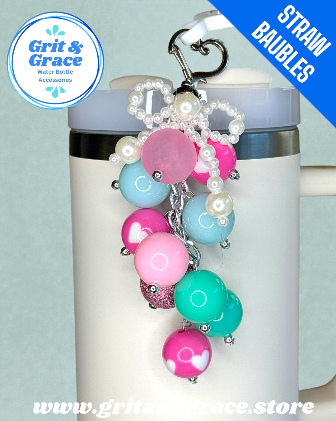 Petal Mint #1 Straw Bauble