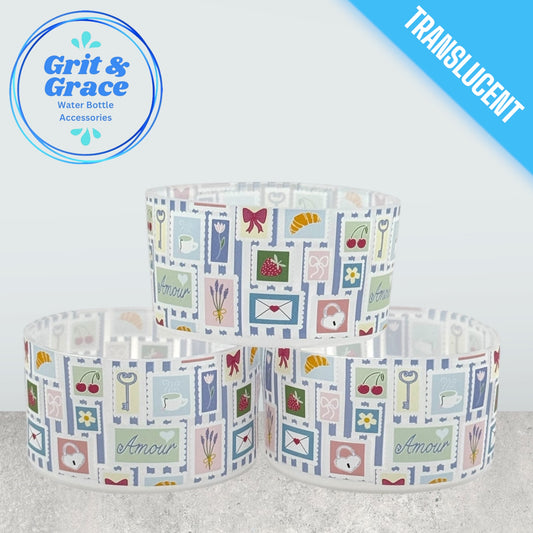 French Lavender Stamp (Translucent) Boot
