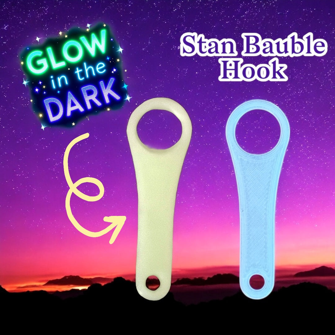 Stan Glow in the Dark Bauble Hook