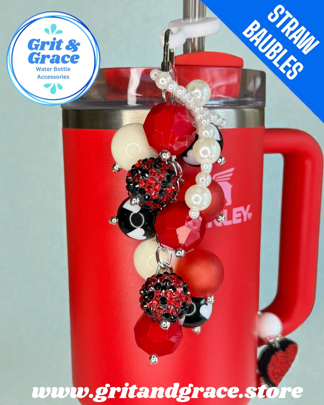 Love Birds #4 Straw Bauble