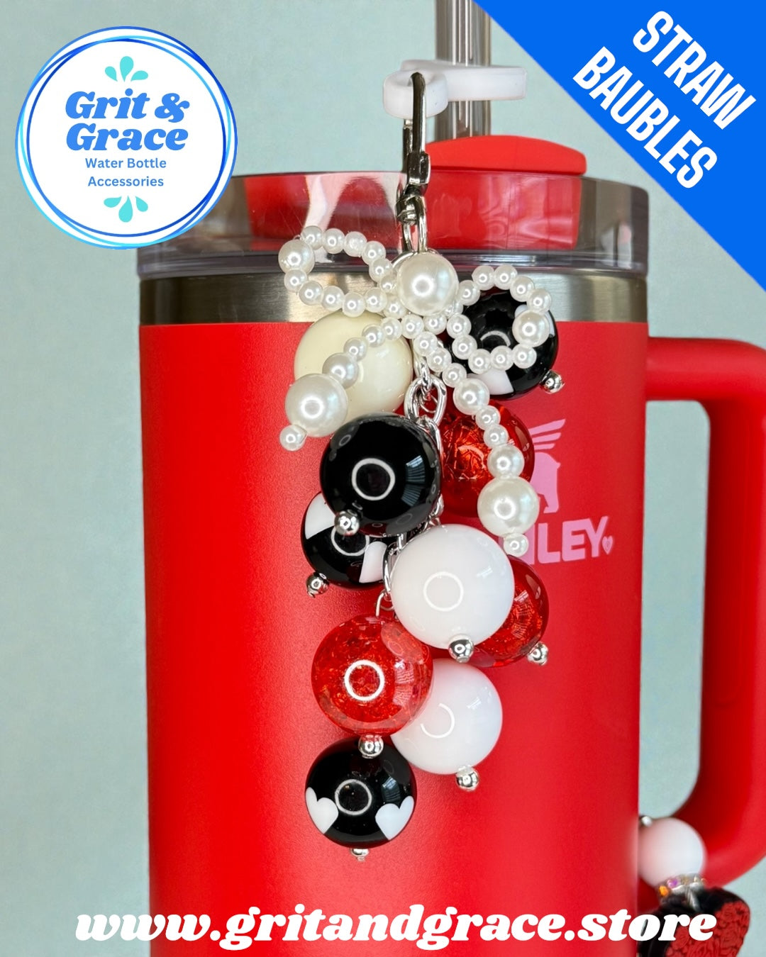 Love Birds #2 Straw Bauble