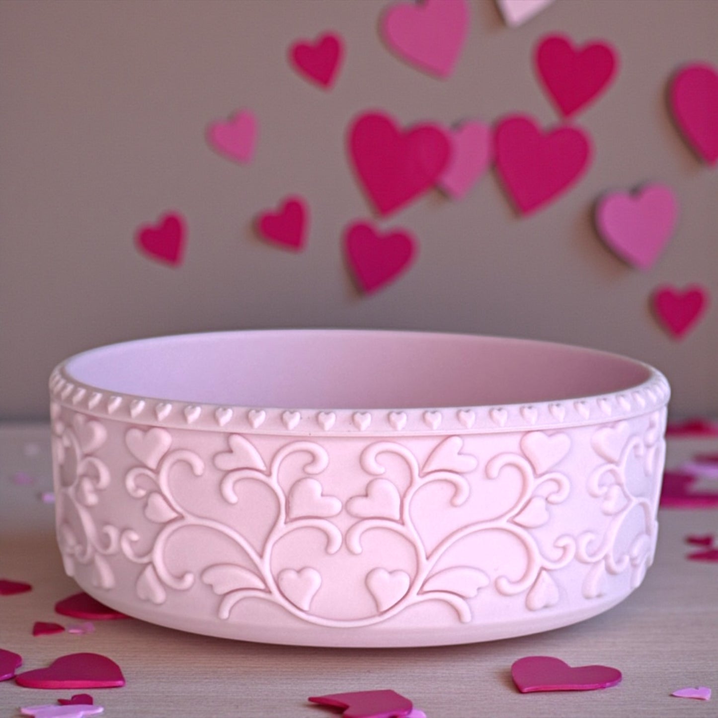 Heart Scroll Ballerina Pink Shorty Boot