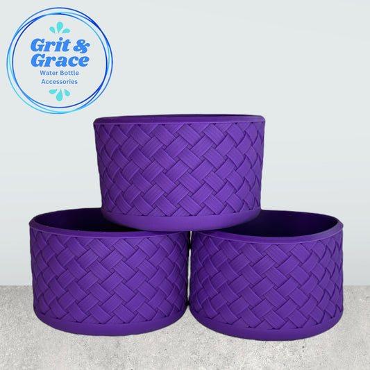 Basketweave Deep Purple Boot