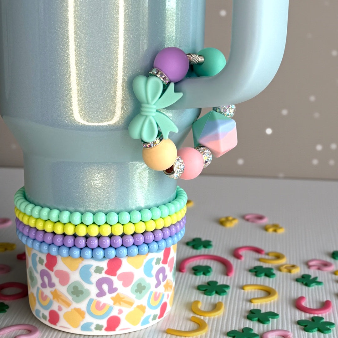 Mint Bow Handle Bracelet