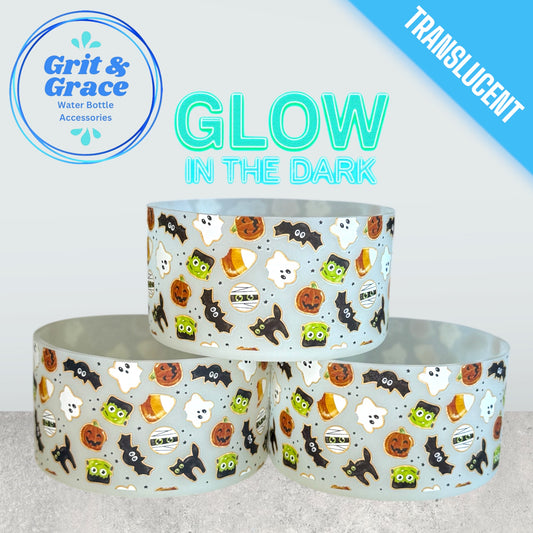 Glow in the Dark Spooky Cookies Boot (Translucent)