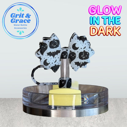 Halloween Glow Gracie Straw Topper