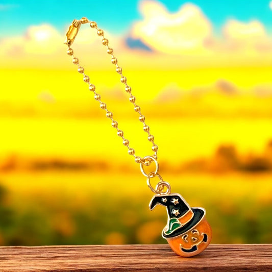 Halloween Pumpkin Charm
