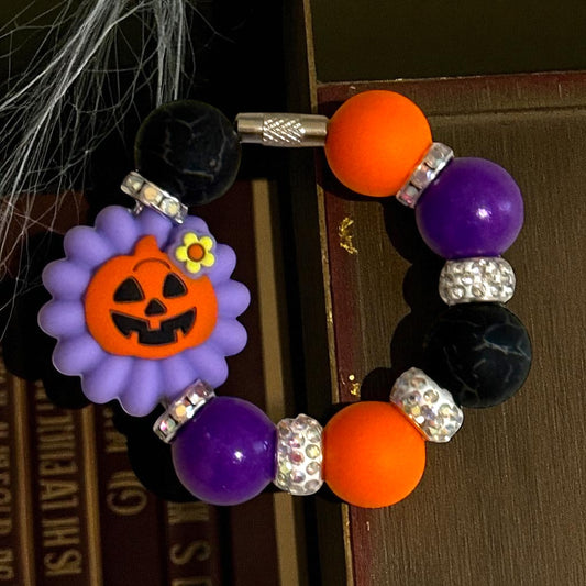 Flower Pumpkin Handle Bracelet