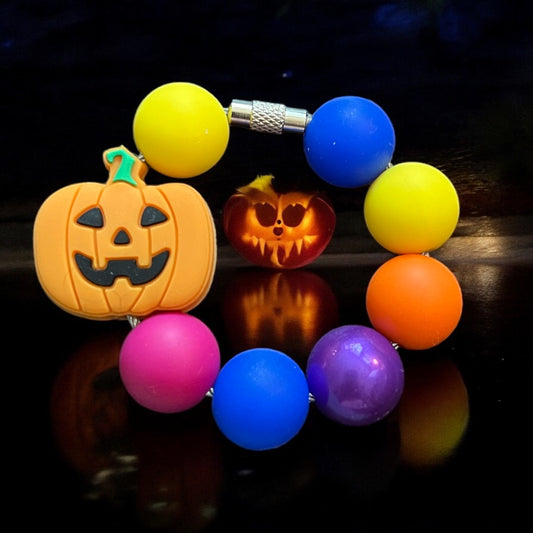 Colorful Pumpkin Handle Bracelet