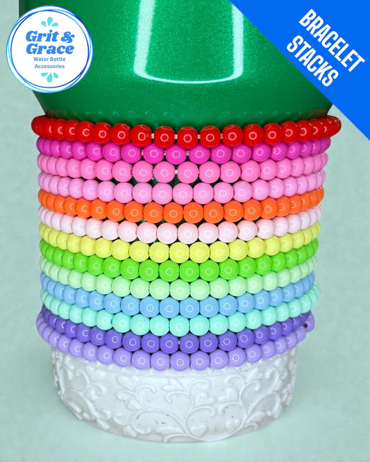 Pastel Slim Stretchy Cup Bracelet