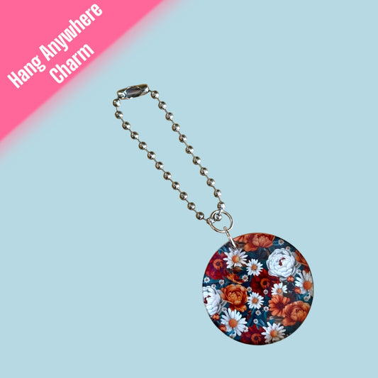 Autumn Floral Hang Anywhere Charm