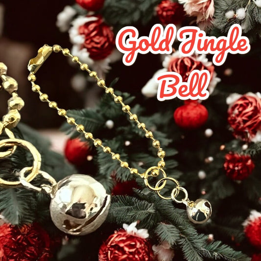 Gold Jingle Bell Charm