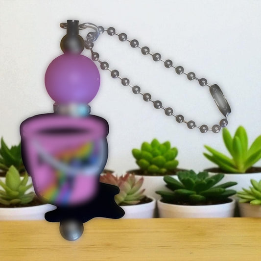 F It Bucket (EXPLICIT LANGUAGE - SECOND IMAGE) Hang Anywhere Charm