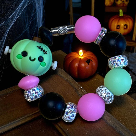 Frankie Green Pumpkin Handle Bracelet