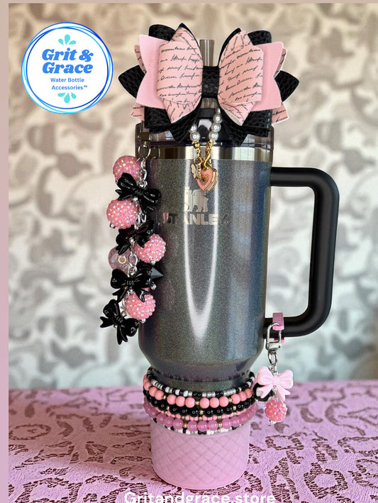 Handwritten Pink Bow