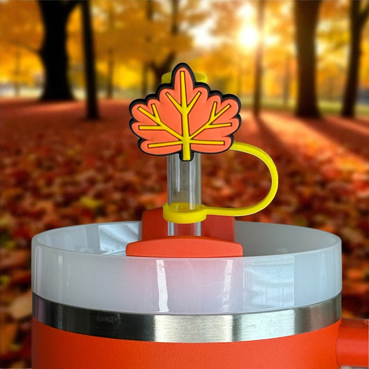 Autumn Leaf Straw Topper