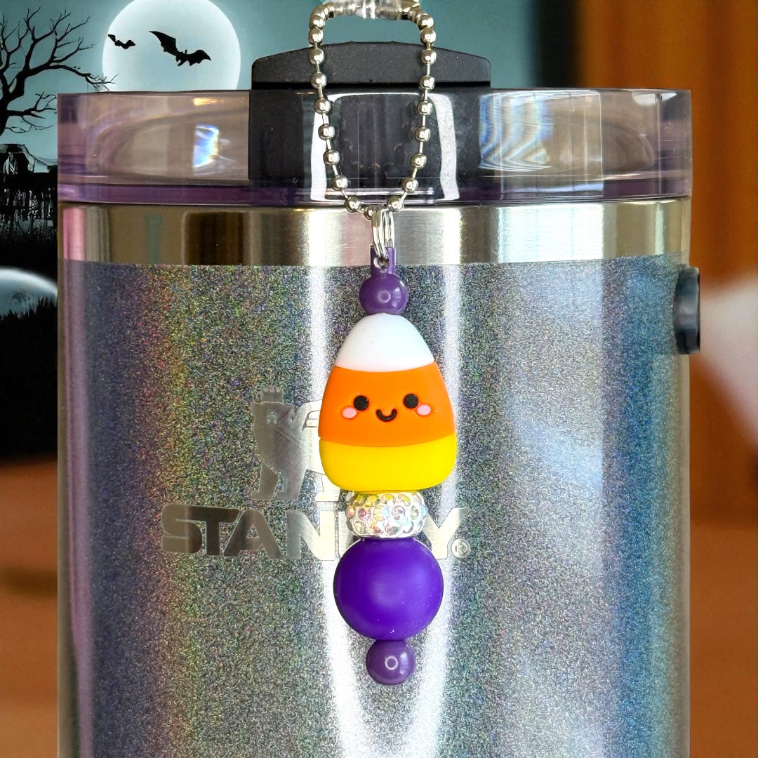 Purple Candy Corn Hang Anywhere Charm