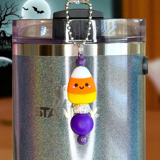 Purple Candy Corn Hang Anywhere Charm