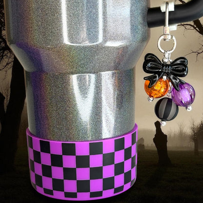 Neon Purple Checker Boot