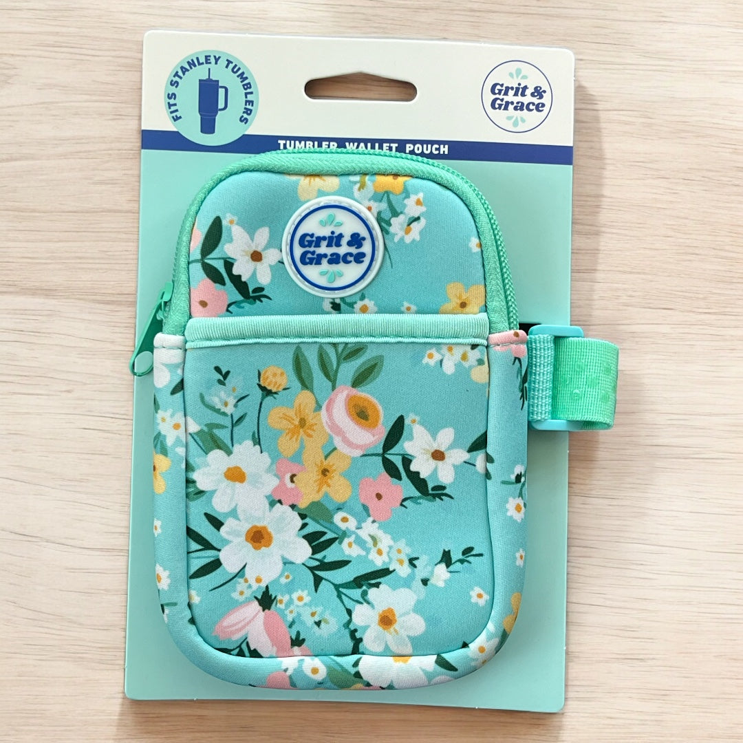 Field of Daisies Tumbler Wallet Pouch