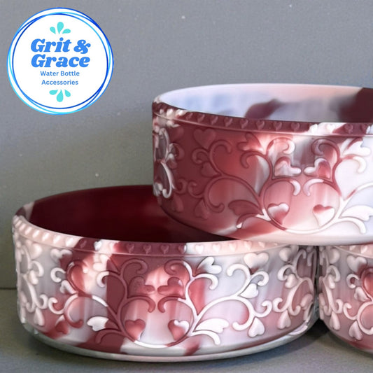 Heart Scroll Victorian Bloom Swirl Shorty Boot