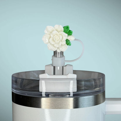 Spring Flower Straw Topper