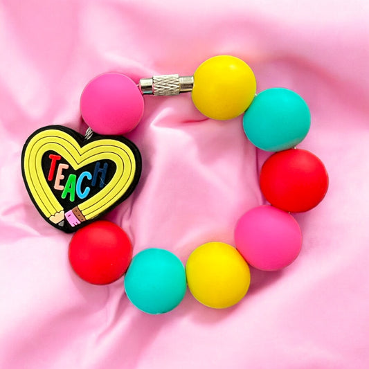 Teach Rainbow Handle Bracelet