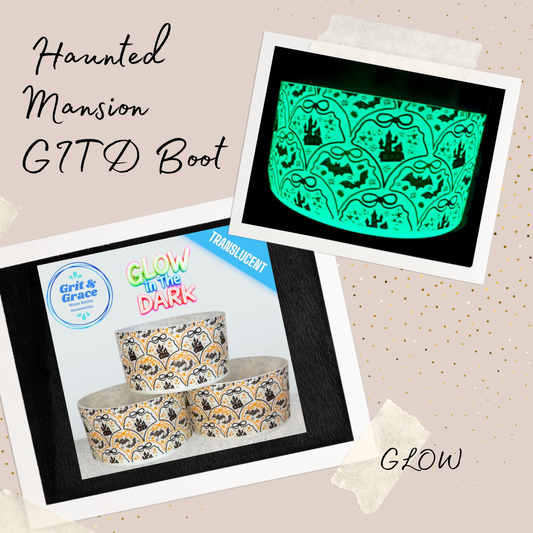 Glow in the Dark Haunted Mansion Boot (Translucent)