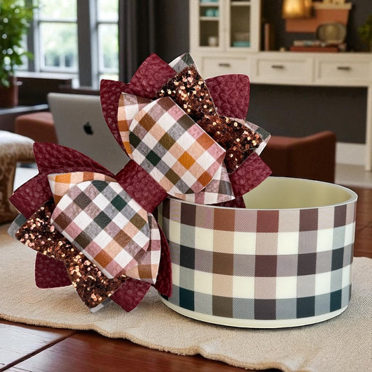 Autumn Plaid Boot