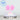 Gracie Blush Pink Glitter Straw Topper