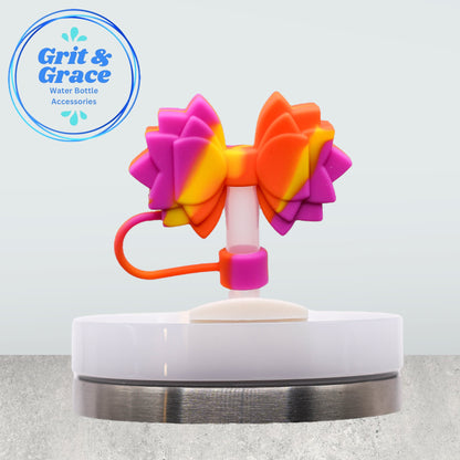 Gracie Fruit Punch Swirl Straw Topper