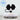 Gracie Midnight Black Matte Straw Topper