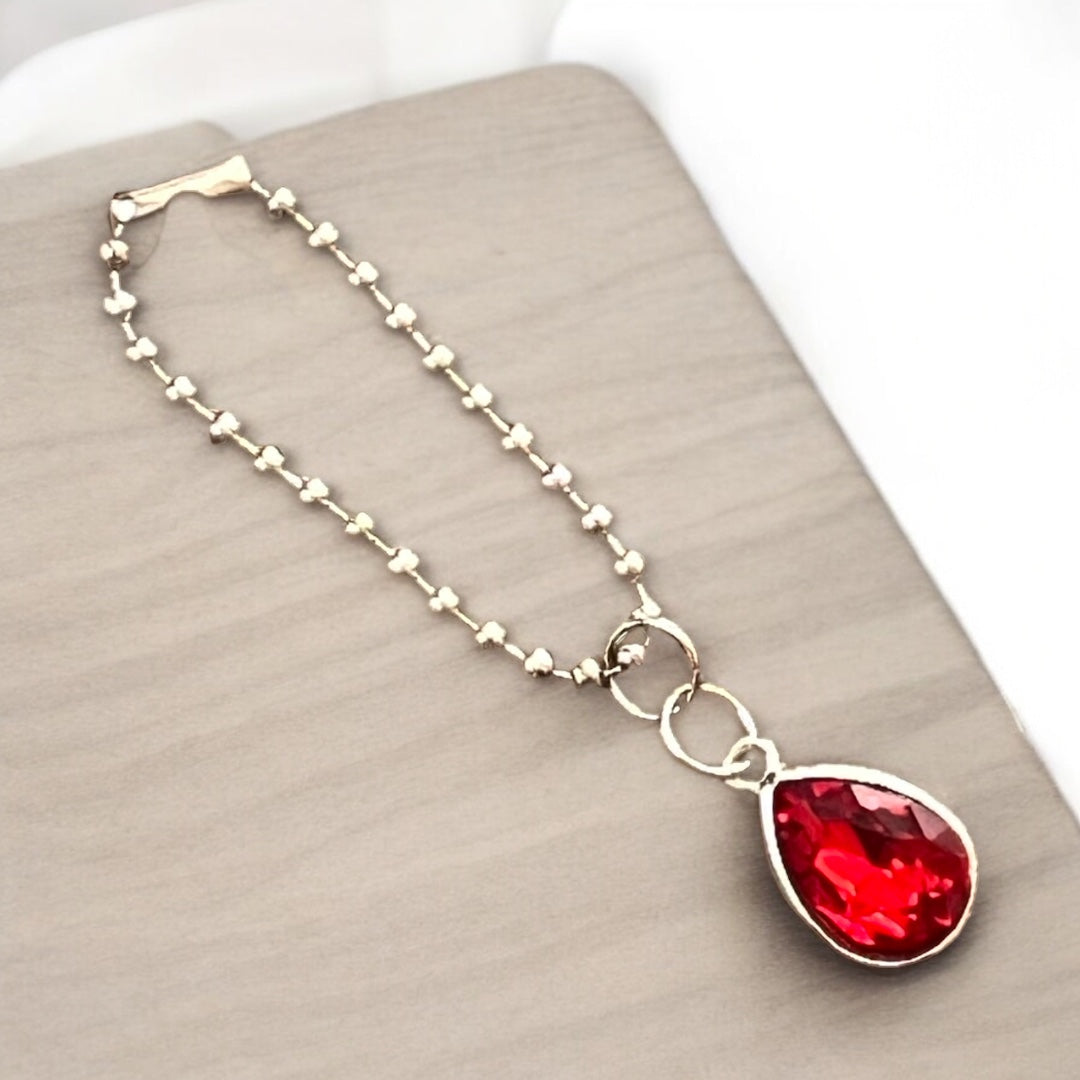 Red Gem Handle Charm