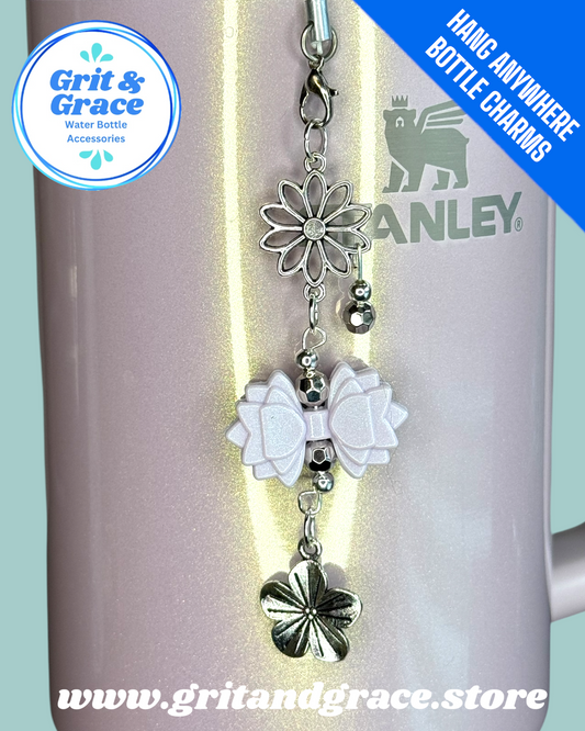 Hang Anywhere Aster Purple Bottle Charm