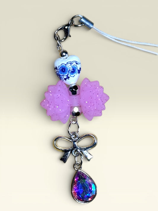 Hang Anywhere Blush & Blue Bottle Charm