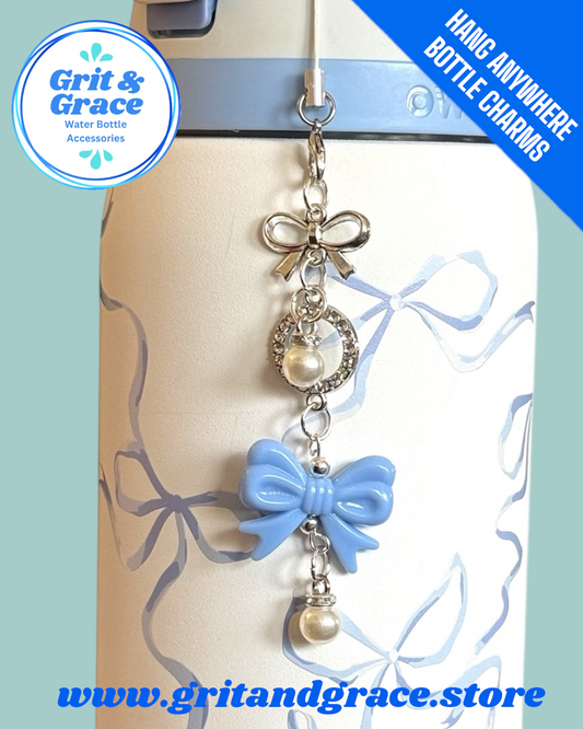 Hang Anywhere Princess Blue Bottle Charm