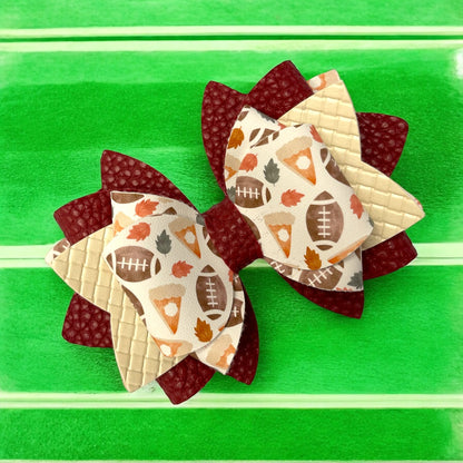 Luxe Football Bow