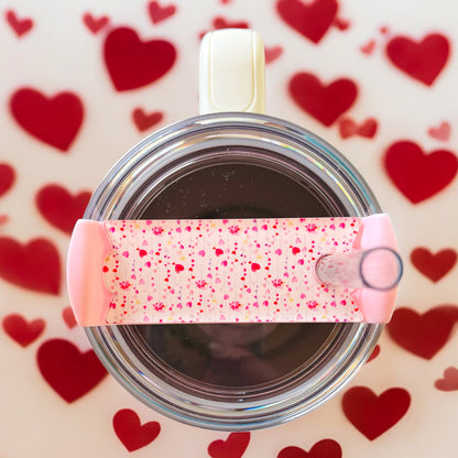 Balloon Hearts Tumbler Tag