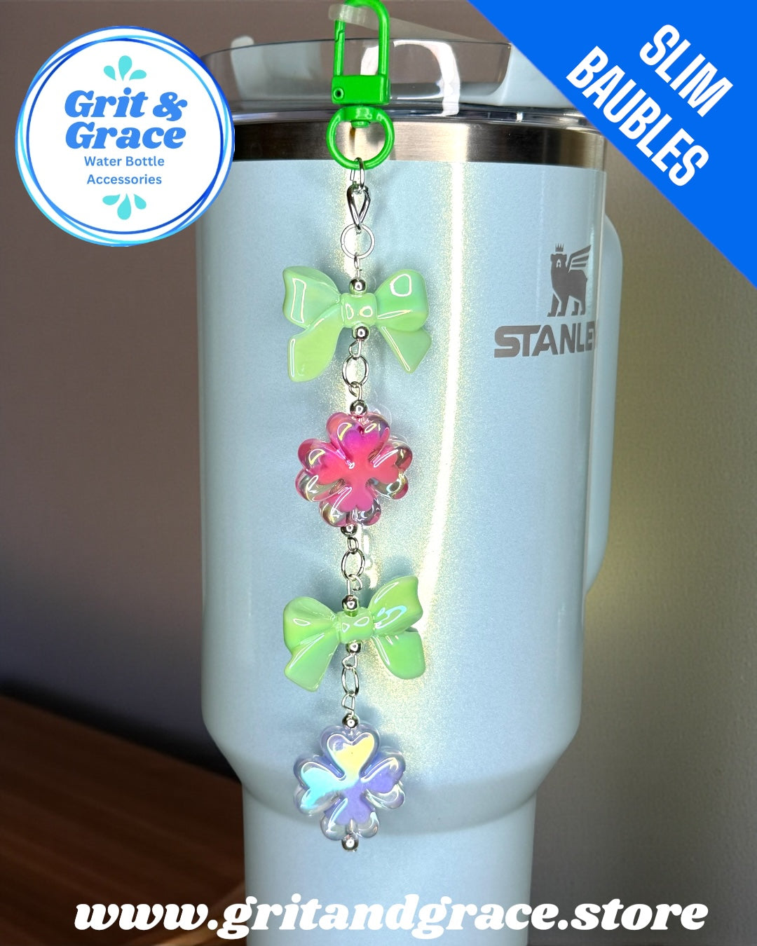 Slim Clover Rainbow Mini Bauble