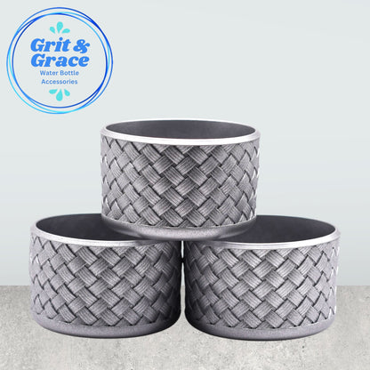 Basketweave Silver Gloss Boot