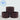 Basketweave Chocolate Gold Glitter Boot
